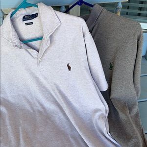 Ralph Lauren Men’s size Large Polo Shirts